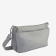 Сумка через плече (крос-боді) Virginia Conti сіра фото 1