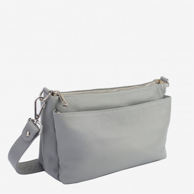 Сумка через плече (крос-боді) Virginia Conti сіра