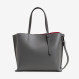 Шоппер Virginia Conti темно-серый фото 1