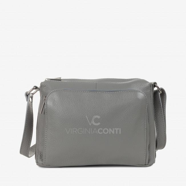 Сумка через плече (крос-боді) Virginia Conti сіра