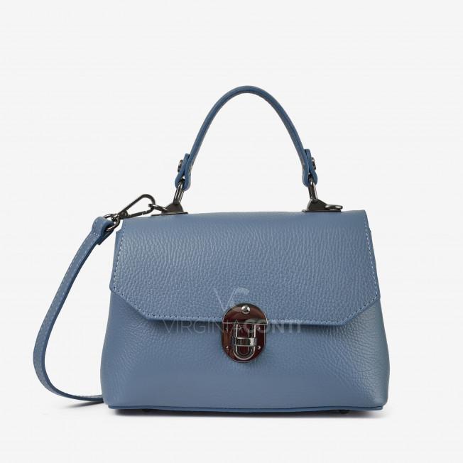 Сумка через плече (крос-боді) Virginia Conti Джинсового кольору