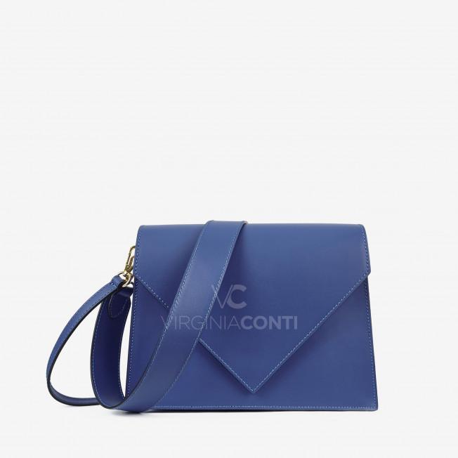 Сумка через плече (крос-боді) Virginia Conti синя