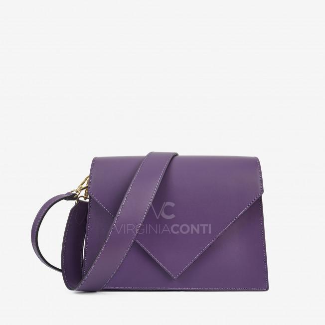 Сумка через плечо (кросс-боди) Virginia Conti фиолетовая