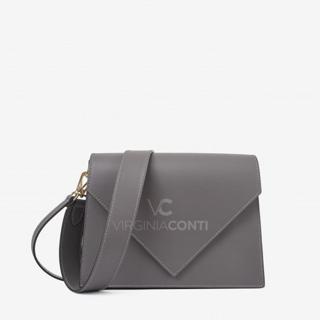 Сумка через плечо (кросс-боди) Virginia Conti темно-серая