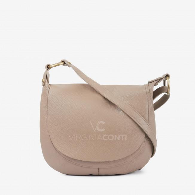 Сумка через плече (крос-боді) Virginia Conti кольору тауп