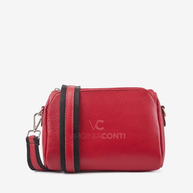 Сумка через плече (крос-боді) Virginia Conti гранатового кольору