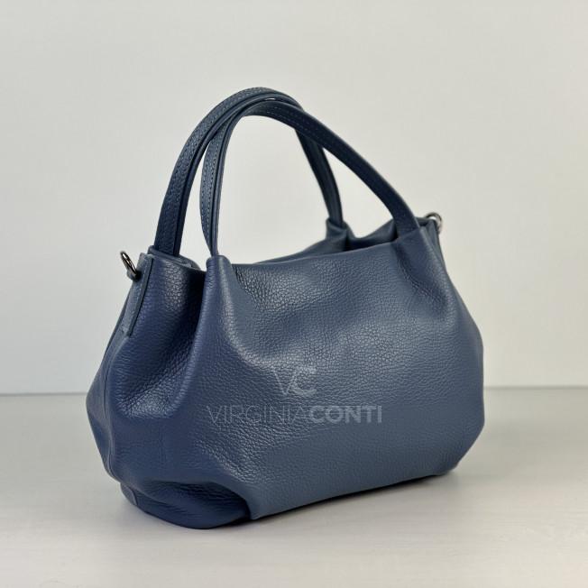 Сумка Virginia Conti Джинсового кольору