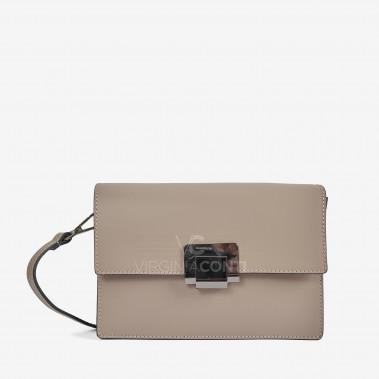 Сумка через плече (крос-боді) Virginia Conti кольору тауп