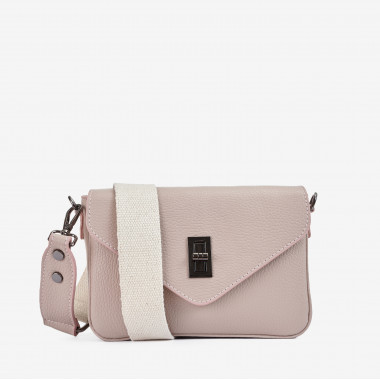 Сумка через плече (крос-боді) Virginia Conti кольору пудри