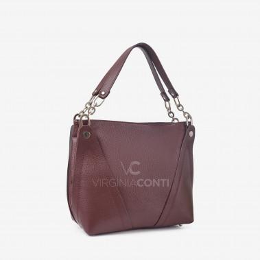 Сумка на плечо Virginia Conti бордовая