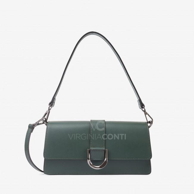 Сумка через плечо (кросс-боди) Virginia Conti темно-зеленая