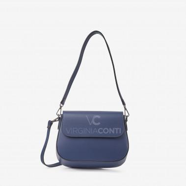 Сумка через плечо (кросс-боди) Virginia Conti темно-синяя