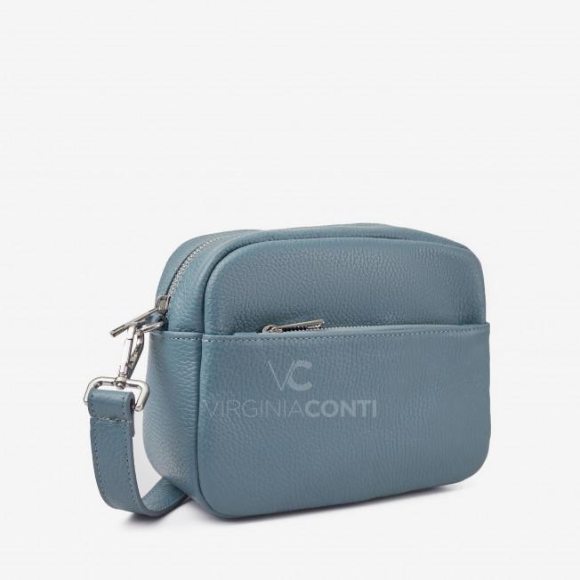 Сумка через плечо (кросс-боди) Virginia Conti Джинсового цвета