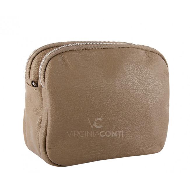 Сумка через плече (крос-боді) Virginia Conti кольору тауп