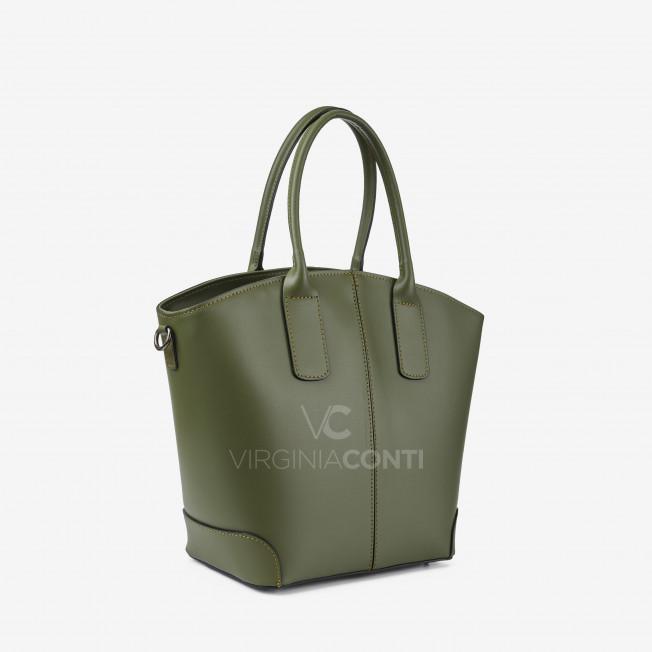Сумка Virginia Conti кольору хакі