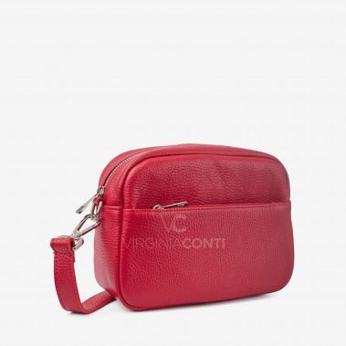 Сумка через плече (крос-боді) Virginia Conti гранатового кольору