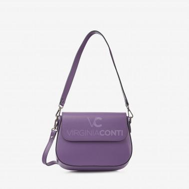 Сумка через плече (крос-боді) Virginia Conti фіолетова