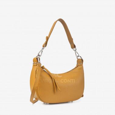 Сумка через плечо (кросс-боди) Virginia Conti горчичная