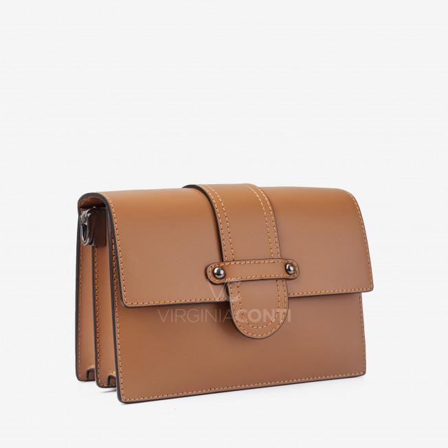 Сумка через плечо (кросс-боди) Virginia Conti рыжая