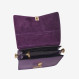 Сумка через плечо (кросс-боди) Virginia Conti фиолетовая фото 2