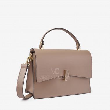 Сумка через плече (крос-боді) Virginia Conti кольору тауп