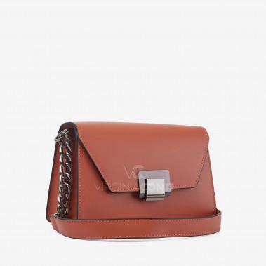 Сумка через плечо (кросс-боди) Virginia Conti терракотового цвета