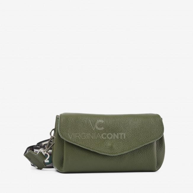 Сумка через плече (крос-боді) Virginia Conti кольору хакі