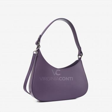 Сумка-багет Virginia Conti фиолетовая