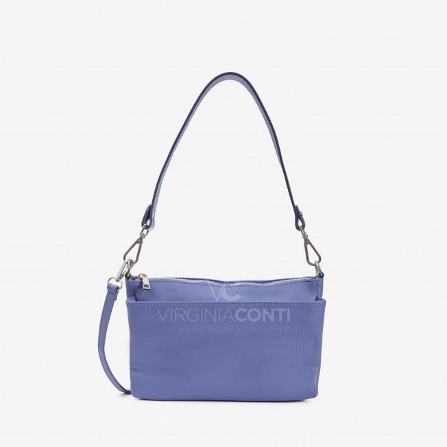Сумка через плече (крос-боді) Virginia Conti кольору індиго