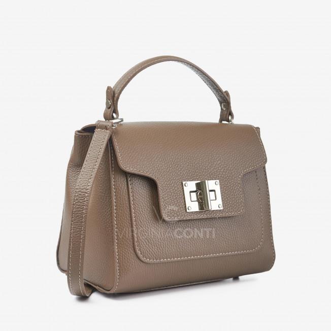 Сумка Virginia Conti кольору темний тауп