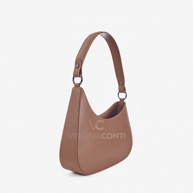 Сумка-багет Virginia Conti темно-рыжая
