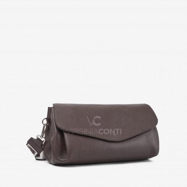 Сумка через плече (крос-боді) Virginia Conti кольору шоколад