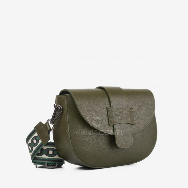 Сумка через плече (крос-боді) Virginia Conti кольору хакі