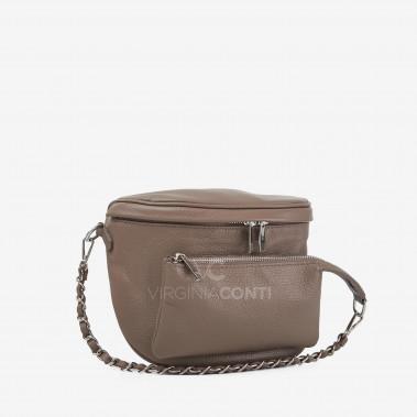Сумка через плечо (кросс-боди) Virginia Conti цвета темный тауп
