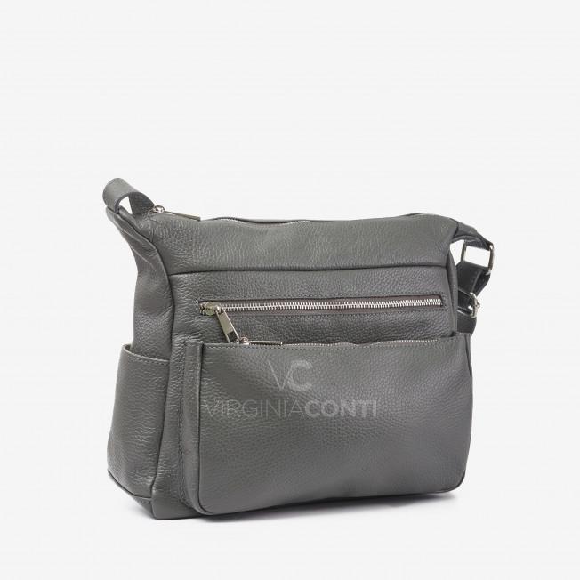 Сумка через плечо (кросс-боди) Virginia Conti темно-серая