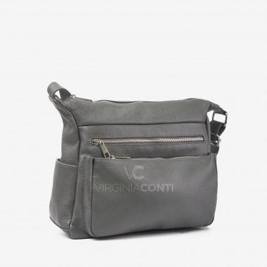 Сумка через плечо (кросс-боди) Virginia Conti темно-серая