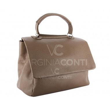 Сумка через плече (крос-боді) Virginia Conti кольору темний тауп