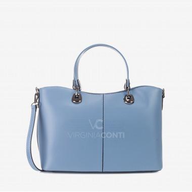Сумка Virginia Conti Джинсового кольору