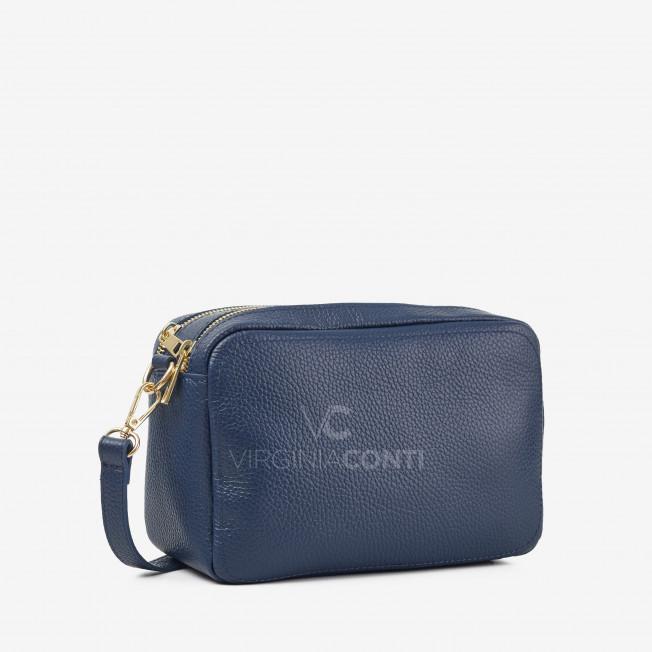Сумка через плечо (кросс-боди) Virginia Conti темно-синяя