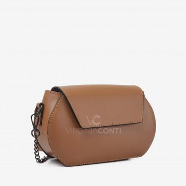Сумка через плече (крос-боді) Virginia Conti темно-руда