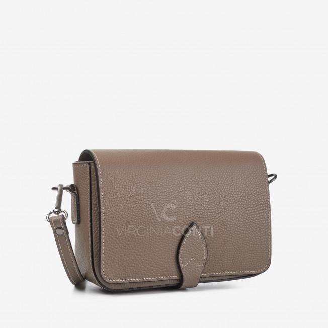 Сумка через плечо (кросс-боди) Virginia Conti цвета темный тауп