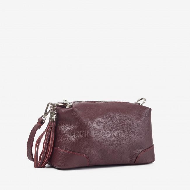 Сумка через плече (крос-боді) Virginia Conti бордова