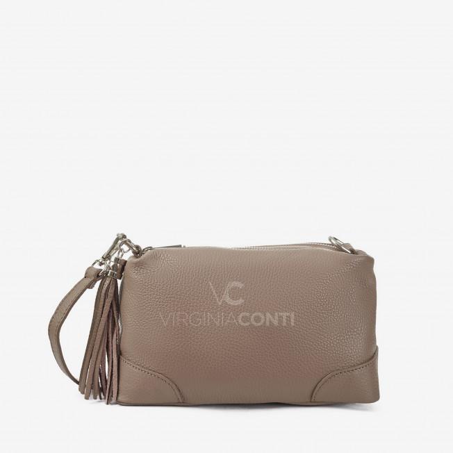 Сумка через плечо (кросс-боди) Virginia Conti цвета темный тауп