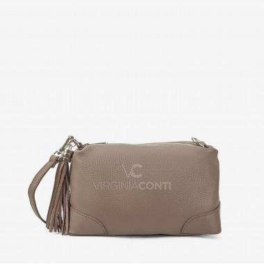 Сумка через плечо (кросс-боди) Virginia Conti цвета темный тауп
