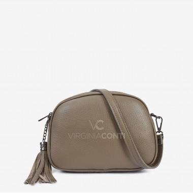 Сумка через плечо (кросс-боди) Virginia Conti цвета темный тауп