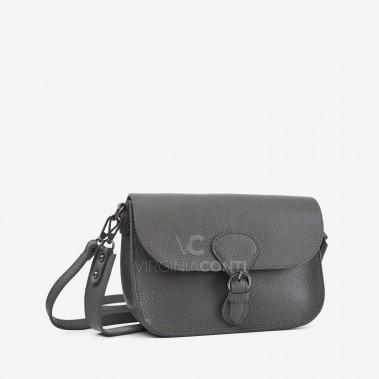 Сумка через плече (крос-боді) Virginia Conti темно-сіра