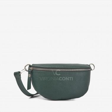 Поясная сумка (Сумка-банан) Virginia Conti темно-зеленая