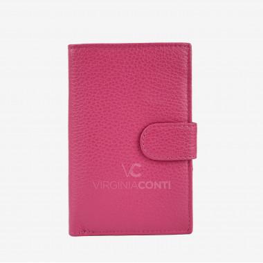 Гаманець - картхолдер Virginia Conti кольору фуксія