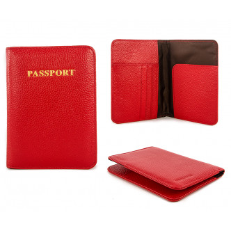 Обкладинка для паспорта Virginia Conti червона