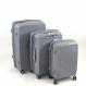 Набор чемоданов 3 в 1 с расширением ORMI серый фото 2